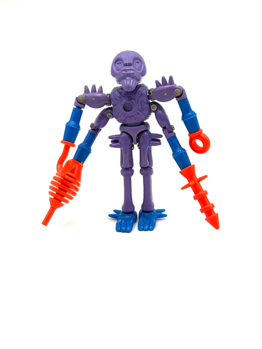 Front view of 1978 Mego Micronauts Alien Antron action figure Micronauti GiG