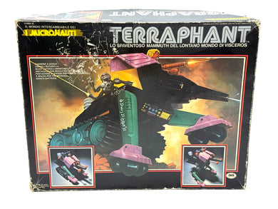 Front view of 1979 Mego Micronauts Terraphant Italian GiG release