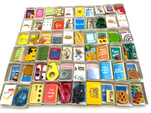 Load image into Gallery viewer, Full set of vintage Mulino Bianco promotional toys in display box

