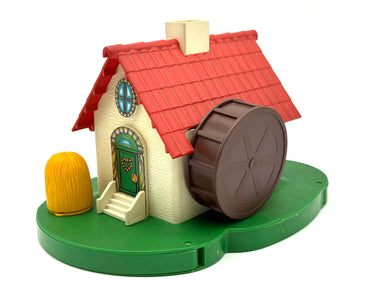 Front view of Il Mulino delle Meraviglie vintage toy set by Barilla, 1990
