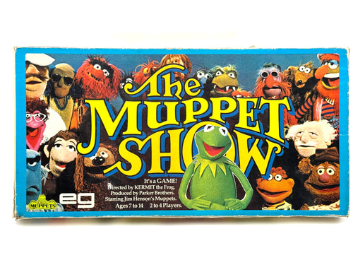 Front view of The Muppet Show board game EG Editrice Giochi 1977 box