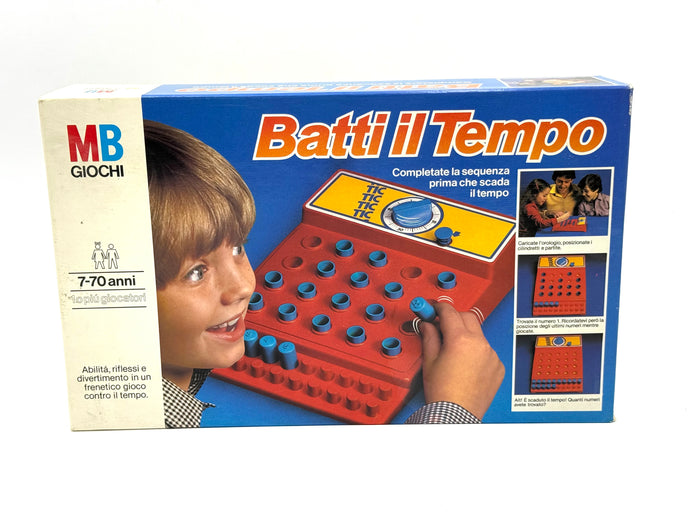 Front of Vintage 1981 Numbers Up board game by Milton Bradley (Batti il Tempo)