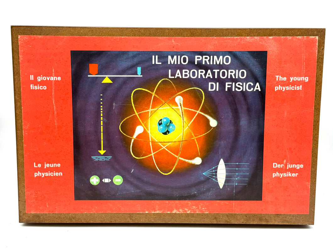 The New Physics Laboratory – Pan Ludo 1971 – Vintage Educational Science Kit – Complete