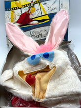 Load image into Gallery viewer, Close-up of Roger Rabbit headpiece from vintage Disney costume

