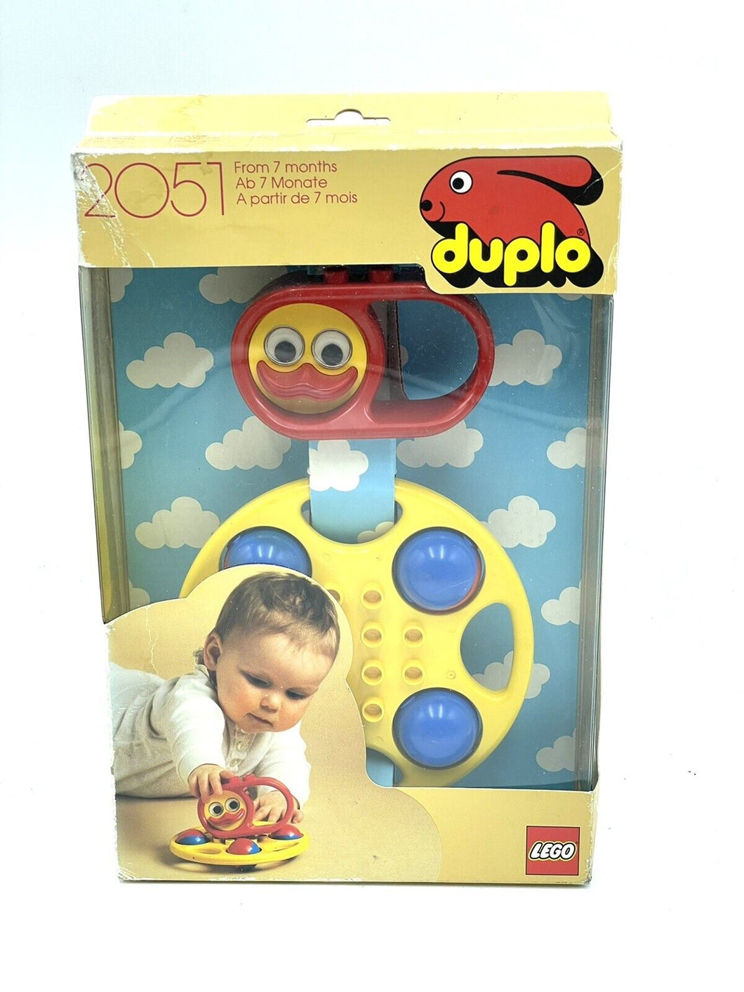 1986 LEGO DUPLO spin a coaster set 2051