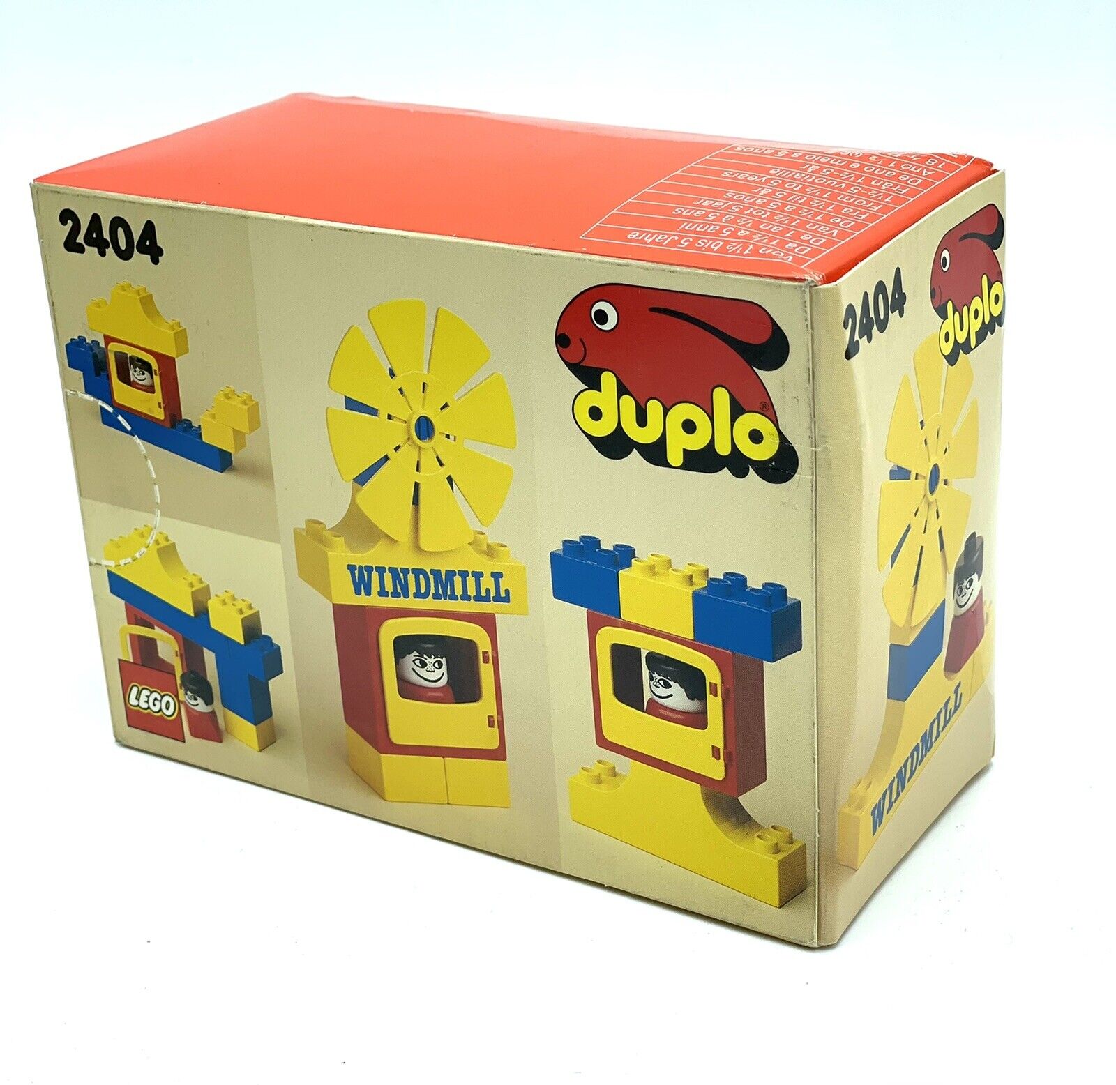1987 LEGO Duplo Windmill Set 2404 – Vintage Toys Box