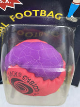 Load image into Gallery viewer, Vintage Hacky Sack Official Football Jammer 2 Panel Model Wham Cowhide new old stock
