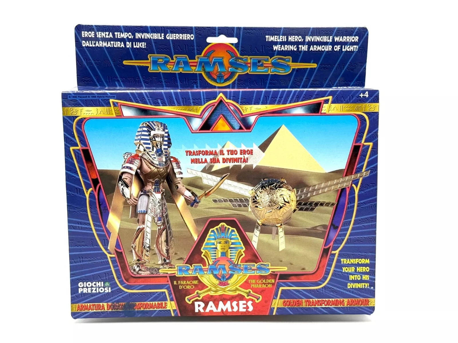 RAMSES - IL FARAONE D'ORO THE GOLDEN PHARAON - ANUBIS - Giochi Preziosi NEW MISB RAMSES - IL FARAONE D'ORO THE GOLDEN PHARAON - ANUBIS - Giochi Preziosi NEW MISB
