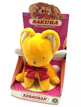 Load image into Gallery viewer, Bandai card Captor Sakura Kerochan Plush new old stock
