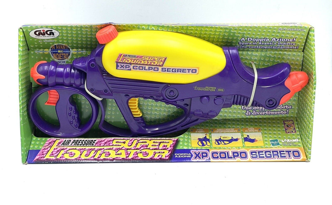 2000 new old stock Super Soaker XP Backfire Larami Water Gun Liquidator