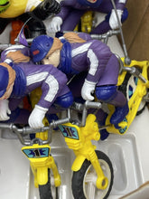 Load image into Gallery viewer, vintage 80's NEW RAY BMX action rider with Store Display
