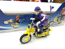 Load image into Gallery viewer, vintage 80's NEW RAY BMX action rider with Store Display

