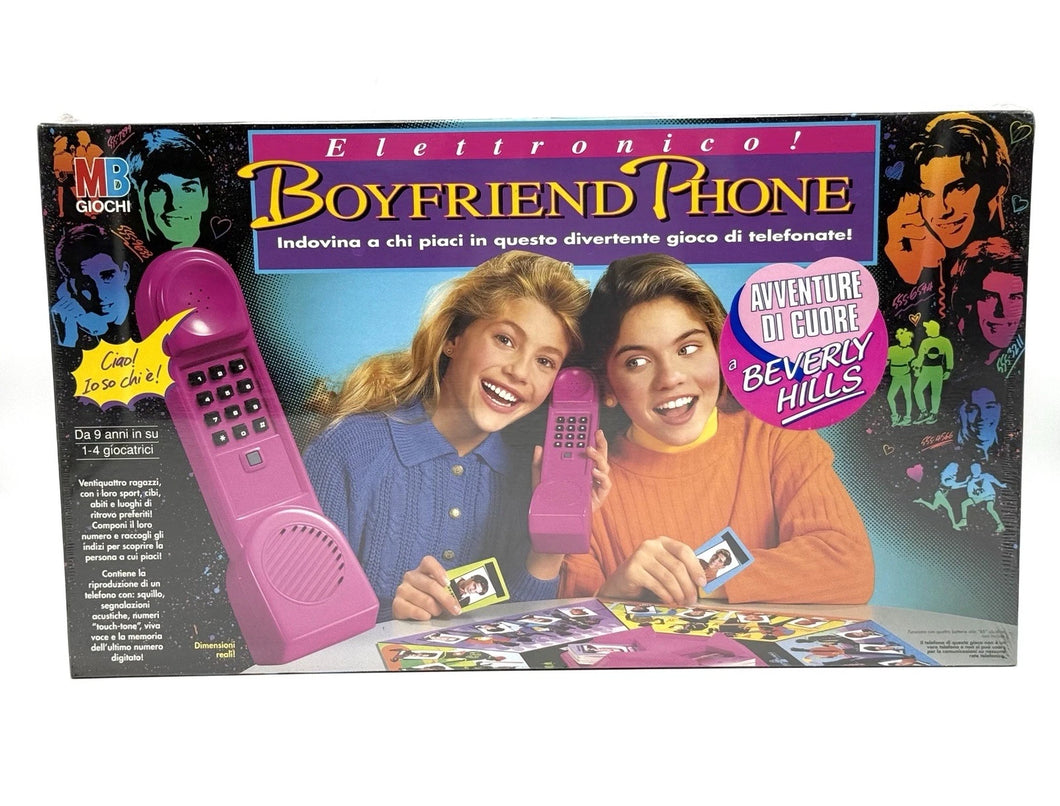 Dream Phone MB Milton Bradley Vintage 1991 Board Game – Italian Version, Factory Sealed