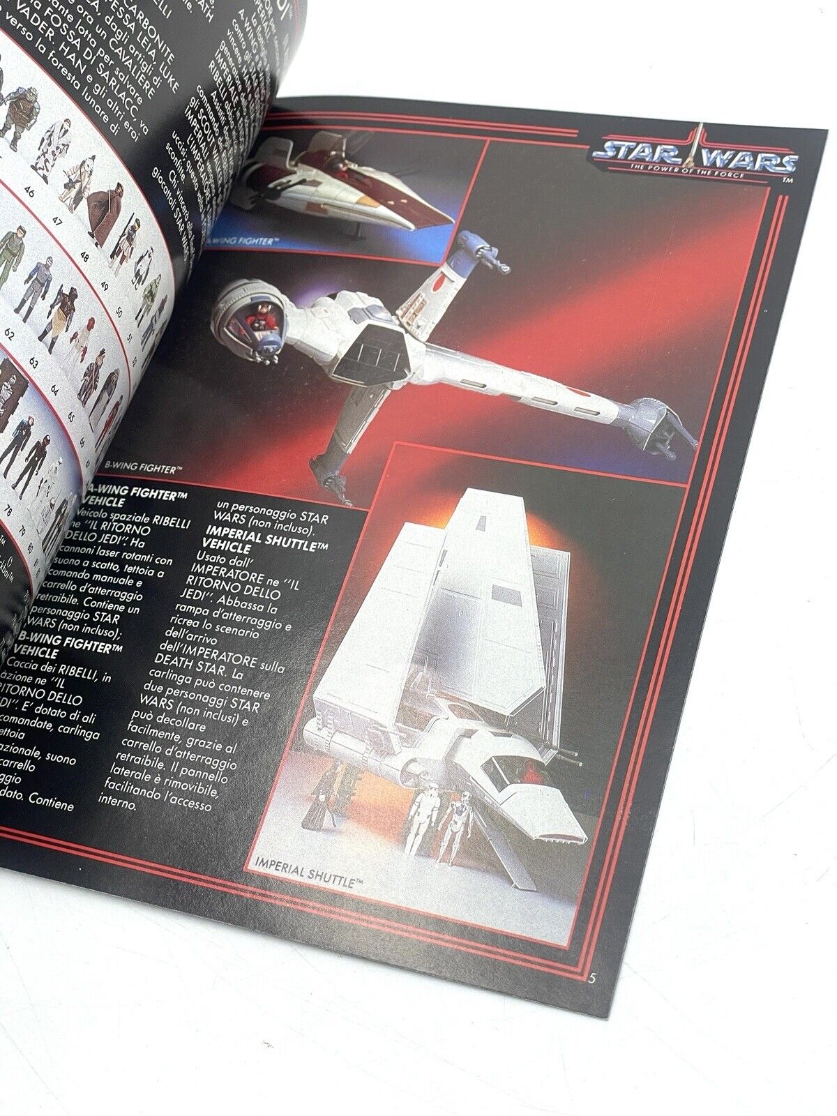 1985 star wars power of the force catalogue POTF rare Kenner