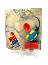 Load image into Gallery viewer, Front view of vintage Big Jim Mattel Adventure Gear Fireman Set in original packaging


