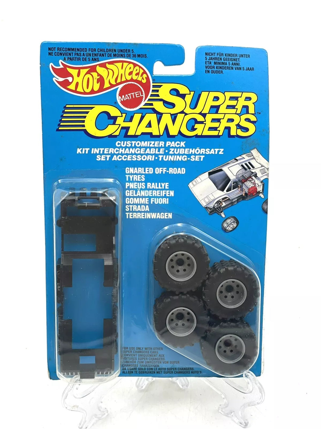 1989 Mattel Customizer pack super changers cars new old stock