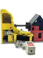 Load image into Gallery viewer, 70&#39;S Lego Advertising Store Display motorized mine set
