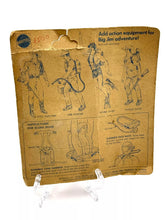 Load image into Gallery viewer, Back of the packaging displaying details of Big Jim Fireman Adventure Gear



