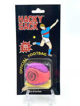 Load image into Gallery viewer, Vintage Hacky Sack Official Football Jammer 2 Panel Model Wham Cowhide new old stock
