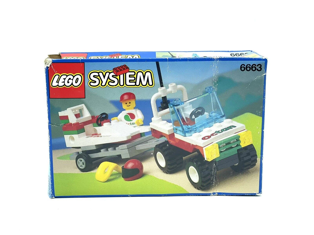 1993 Lego System 6663 Wave rebel set