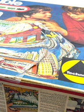 Load image into Gallery viewer, Back of box with graphics of Technofix Double Train Nr 339
