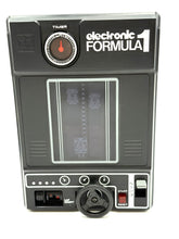 Load image into Gallery viewer, Tomy Digital Derby Formula One 1978 tabletop game with box and components tested working
