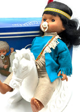 Load image into Gallery viewer, Vintage condition of Hughy Carletto Cabar doll without guarantee of functionality
