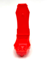 Load image into Gallery viewer, Side view of Mego Micronauts Pharoid Red 1976 collectible toy
